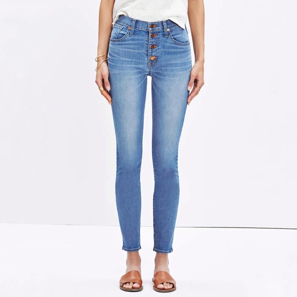 Madewell Denim - Madewell 9" High-Rise Skinny Crop Jeans Size 26